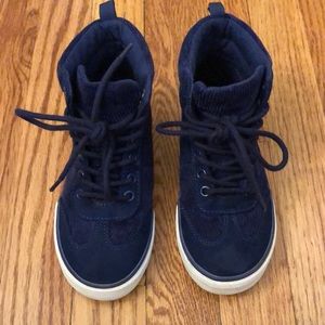 Gap blue corduroy high tops